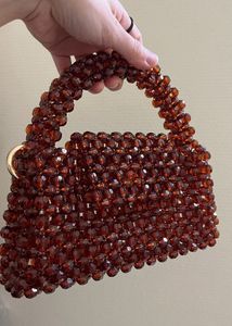 50% OffBeaded Handbag with Chain
