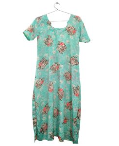 Floral Print Silk Salwar Suit