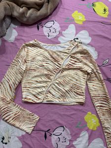 Urbanic Cut Out Detail Top