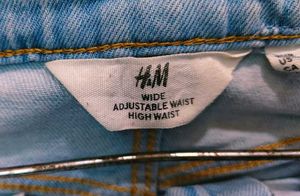 Wide Leg Light Jeans