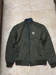 Adidas reversable Olive Green Bomber Jacket