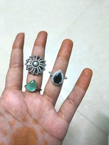 Adjustable Premium rings Combo