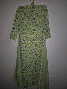 Floral Print Kurta