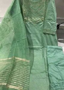 Elegant Red Embroidered Kurta Set