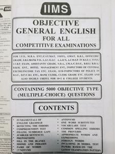 Very  Good  Practice Book  For Competitive English Grammar Examination
