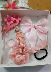 Pink/purple Hair Accessories hamper