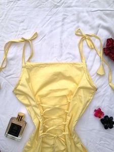 Corset Back Strappy Kurti 🌙