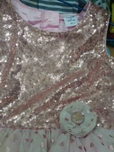 Party Wear Sequins Frock
