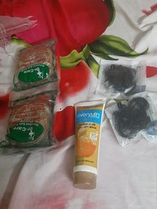 Combo Headset Loofah And Peel