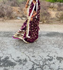 Ethnic Lehenga Choli Set/rajputi poshak style