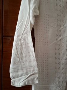 Elegant White Kurta