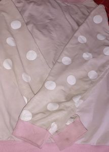 Pink Colour Hoodie For Girls / Women