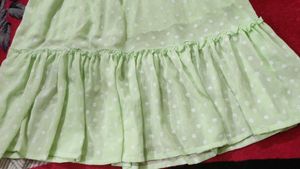 A Coquette Light Green Dress 🍀