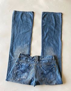 y2k thrift ripped jeans