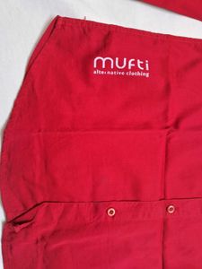 MUFTI Brand New Stylish Red Casual Shirt