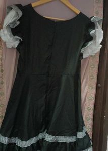 Cute Maid Cosplay Dress black and white