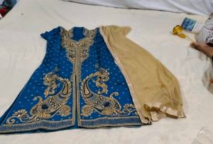 Anarkali Suit With Sequence Work Skirt &amp;  Dupatta