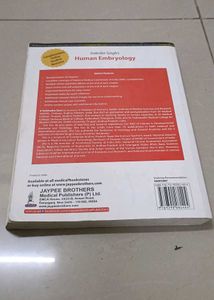 Human Embryology Book