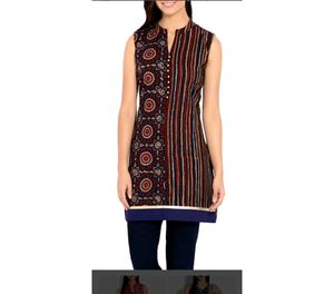 Pure Cotton Sleeveless Kurta