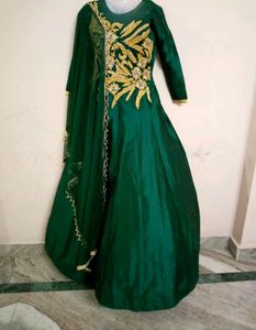 Heavy Flared Gown