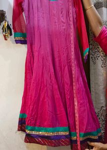Pink Anarkali Suit