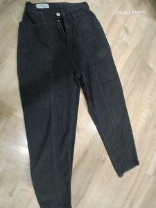 Vintage Black Wash Denim Jeans