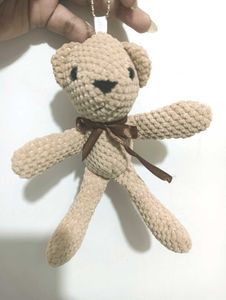 Ი︵𐑼Cute Teddy Bear Keychain