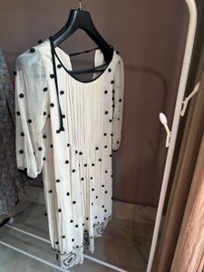 Nude Embroidery Dress