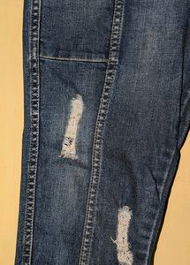 Denim Distressed Jeans