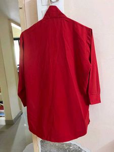 Formal Red Shirt For Women📍