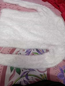 Fluffy White Sweater Cor Women