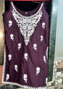 Embroidered Short Kurti
