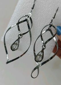 Dangle Spiral Earrings