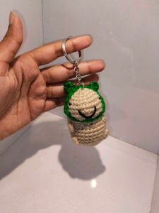Crochet Capybara Keychain ✨