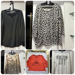 Tops Bundle Set of 5