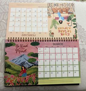 2025 Desk Calendar Positive Mindset