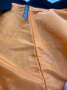 Patterned Open Front Jacket