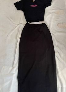 🌸 Black Two-Piece Set  🌸