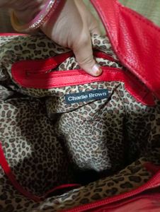 Red Hobo Bag