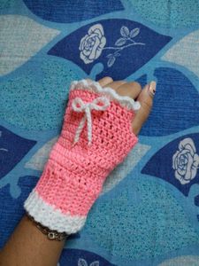 crochet arm warmers 🩷✨