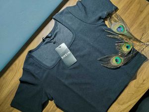 Stylish Black Shein Top