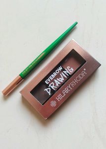 Hilary Rhoda Eyebrow Drawing & Green Eyeliner Set