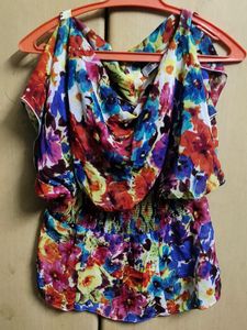 Floral Print Top