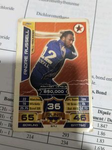 Cricket Attax Cards