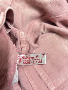 Pink Shaded Mom Fit Jeans