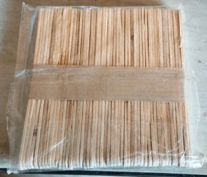 Wooden 50 Pcs Icecream Sticks
