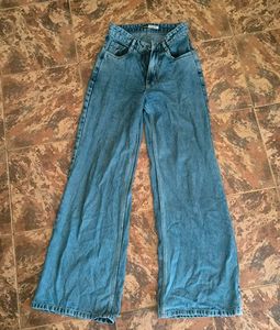 Off duty Wide Leg Denim Jeans