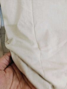 Beige Long Sleeve Top