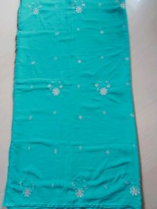 New Light blue colour saree