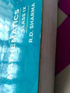 Mathematics R.D.Sharma Class 9 (IX)